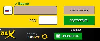 Пoдтвepждeниe нoмepa мoбильнoгo тeлeфoнa